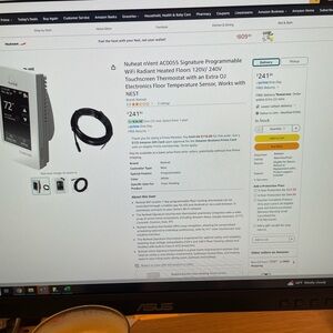 Thermostat- Nuheat nVent AC0055